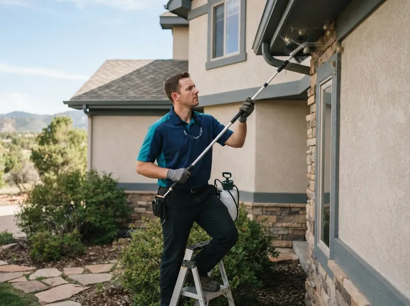 Spider Elimination and Web Removal in Colorado Springs, CO